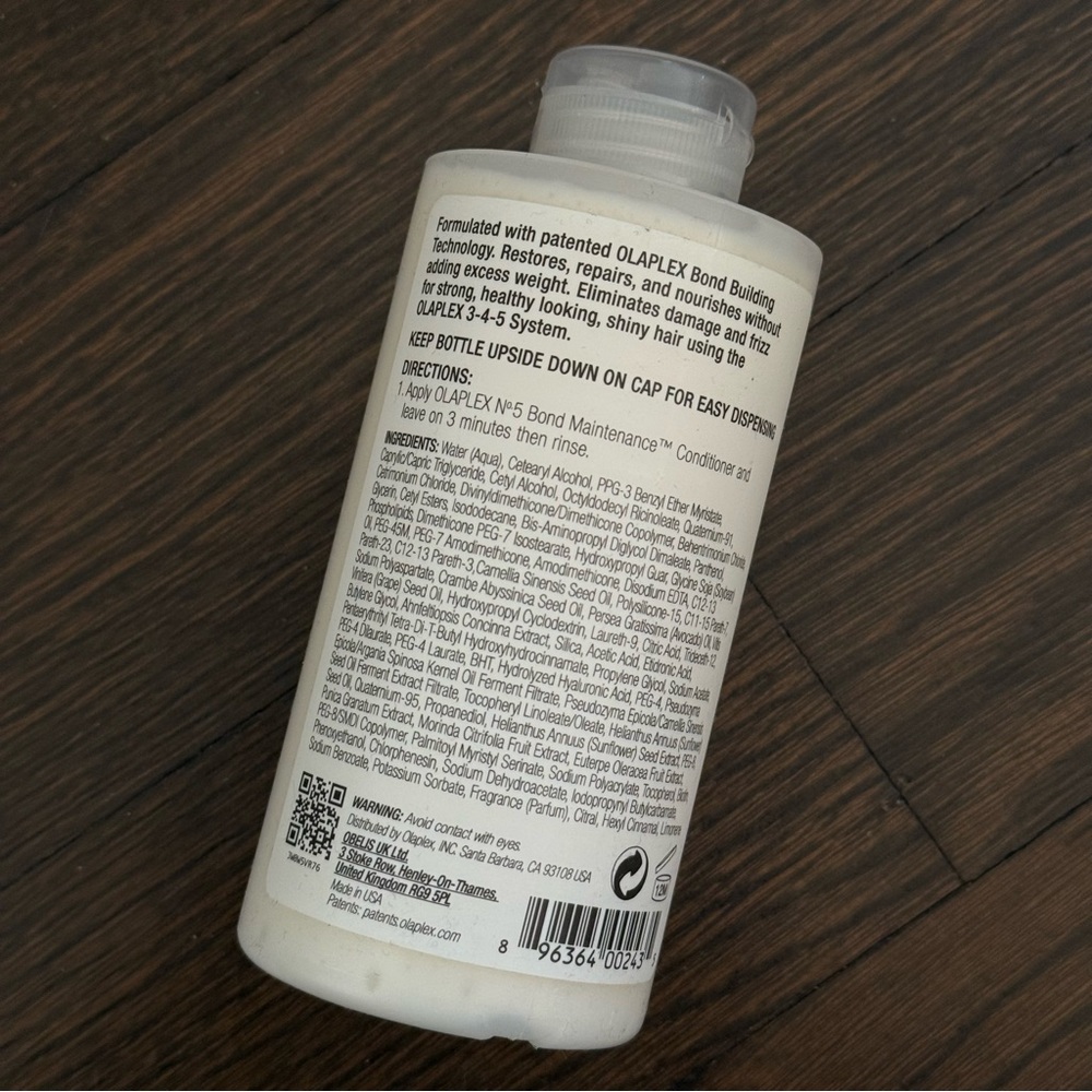 SEALED OLAPLEX No.5 Bond Maintenance Strengthening & Reparative Hair Conditioner - Picture 3 of 3